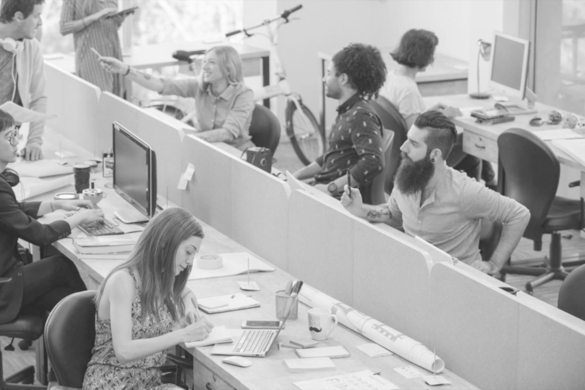 Group discussion during a live surplus management course